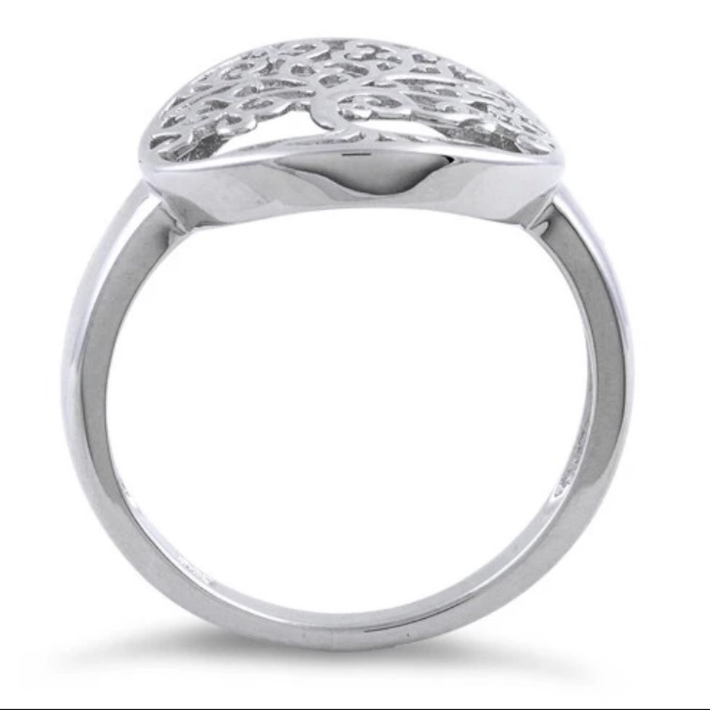 925 STERLING SILVER Tree Of Life Fashion Ring-Sizes 3-15 - Picture 16 of 16
